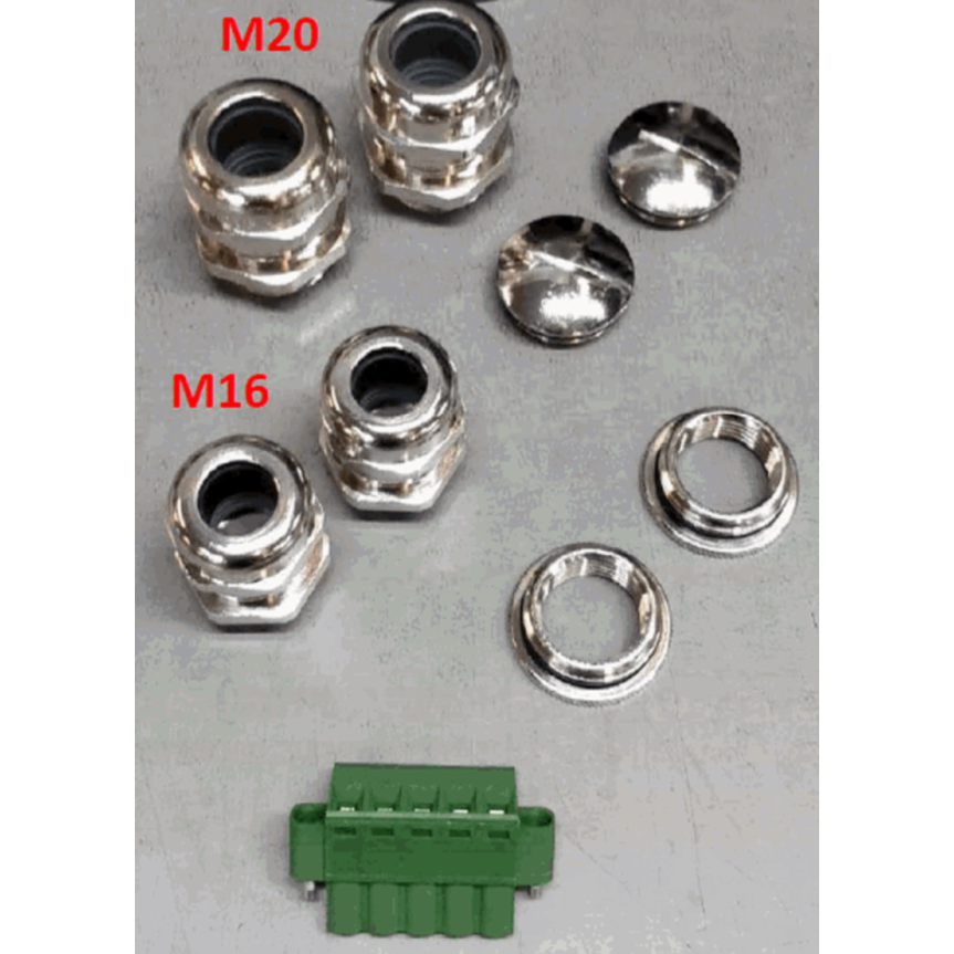 Base Accessories of Lopolight Pro-Mount Base for Horizontal Mnt Nav Light - Cable Glands on Side & Bottom