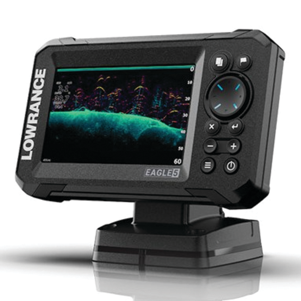 Eagle 5 with SplitShot HD Transducer and C-MAP DISCOVER OnBoard