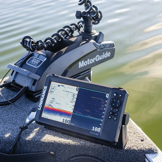 Eagle Eye 9 with Live Sonar & C-MAP US Inland Charts