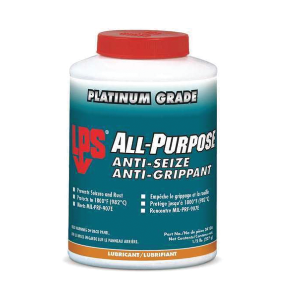 front view of LPS All-Purpose Anti-Seize Grease