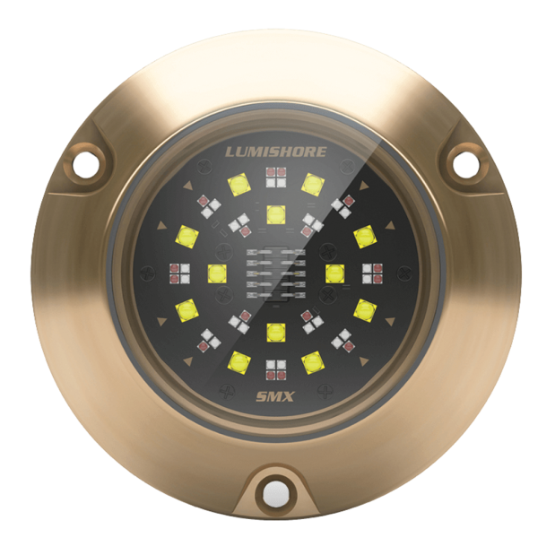 SMX154 Surface Mount Full EOS Color Change RGBW Underwater LED Light