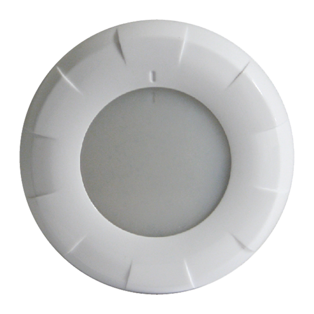 Lumitec 4" Aurora LED Dome Light - White Bezel