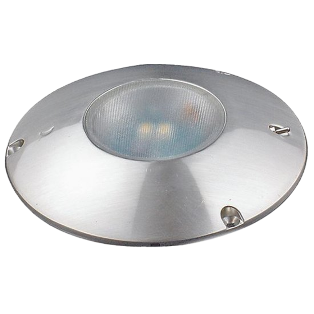 llb-10wr-2a-bn of Lunasea Lighting 5-1/2" Surface Mount Brushed Nickel COB LED Light - Warm White / Red