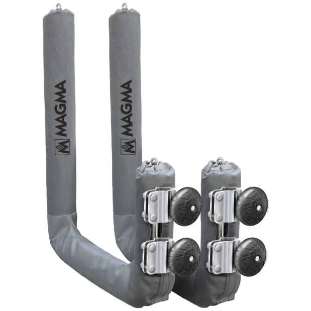 rack and pads of Magma Magma Boat Mounted Kayak, Paddeboard & SUP Rack