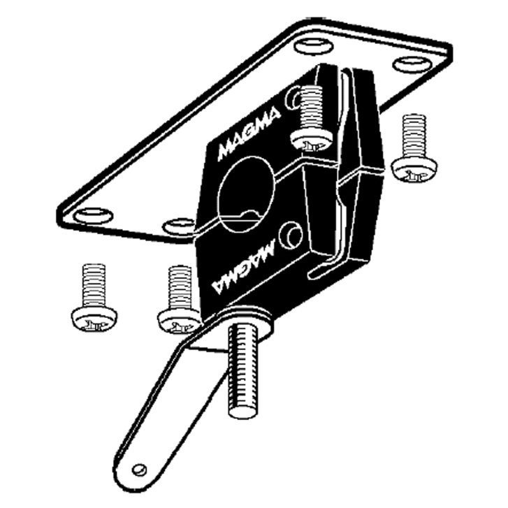 Round Rail Dual Mount Kit