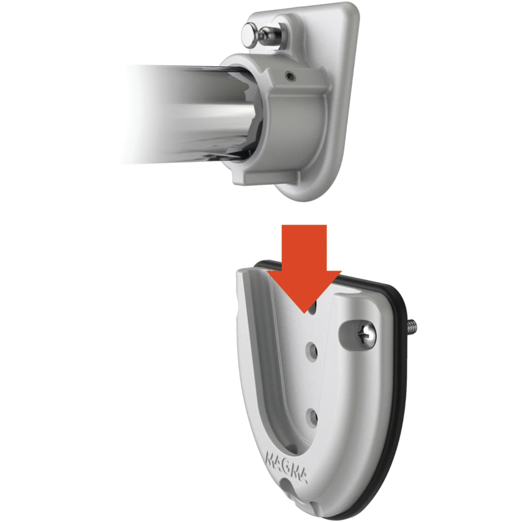 Surface Slide Mount For Rectangular Grills & Crossover Fireboxes