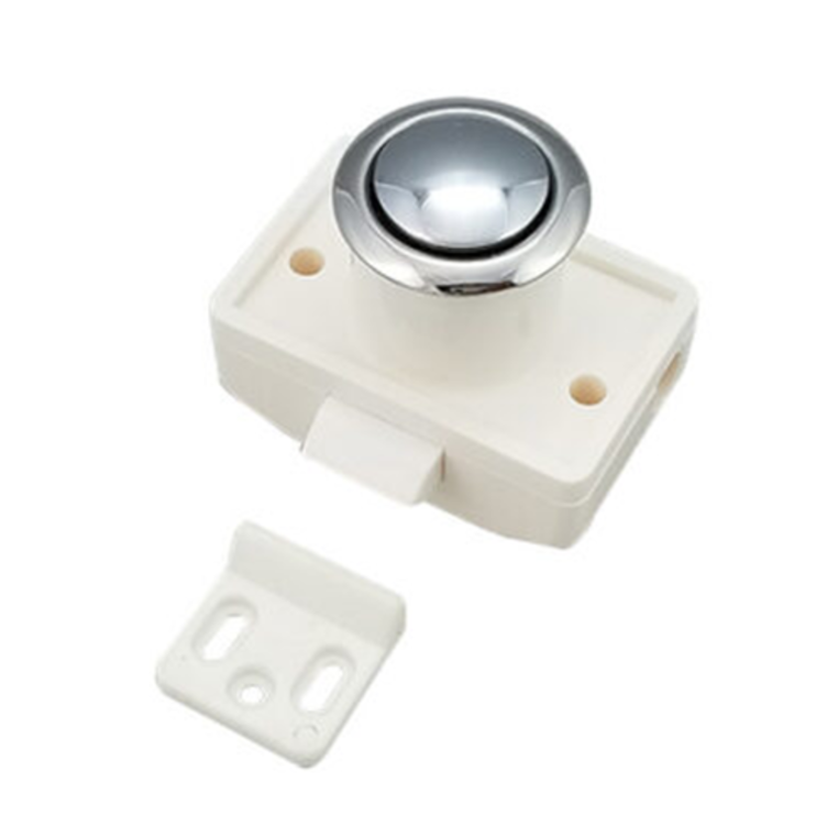 angle of Man Ship Marine Round Push Button Cabinet Latch