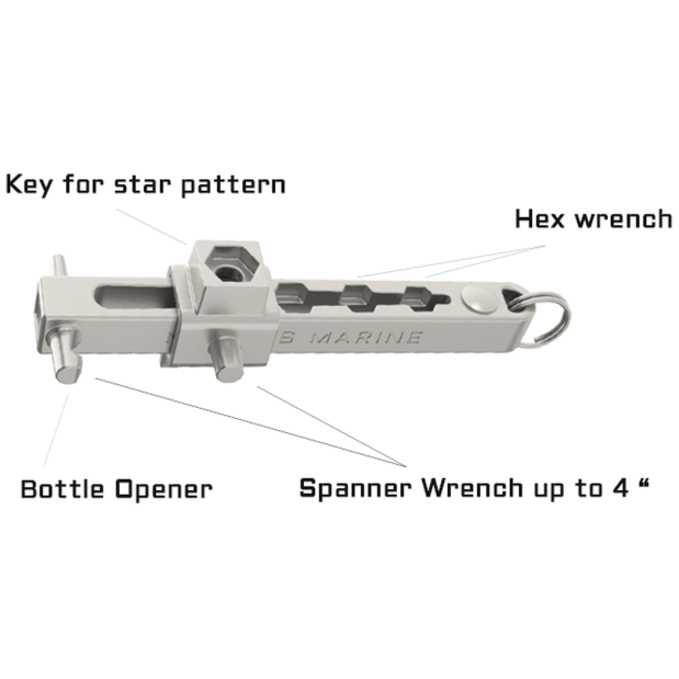 Universal Deck Fill Lid Key - MAD KEY