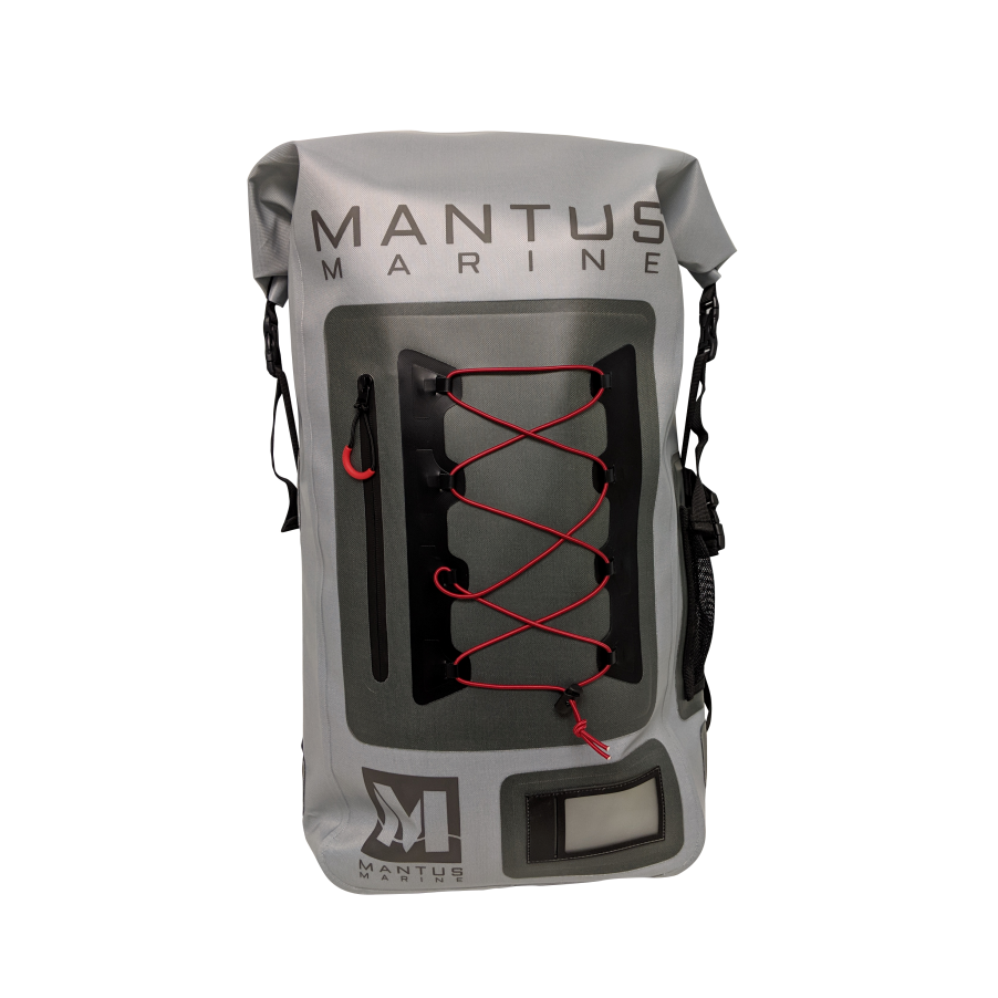 front of Mantus Anchors Mantus Scuba Wet Gear Back Pack