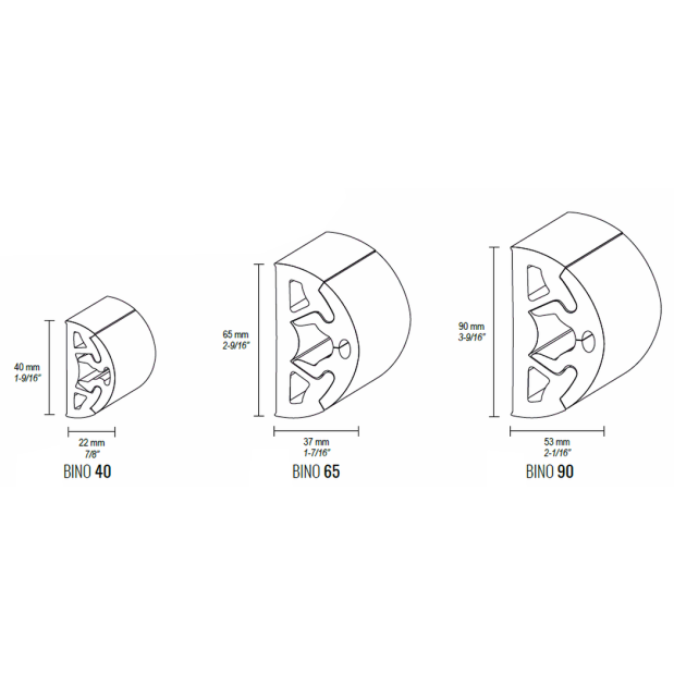 Dimensions of Marco from Mate USA Bino - Commercial Grade Vessel and Dock Bumper