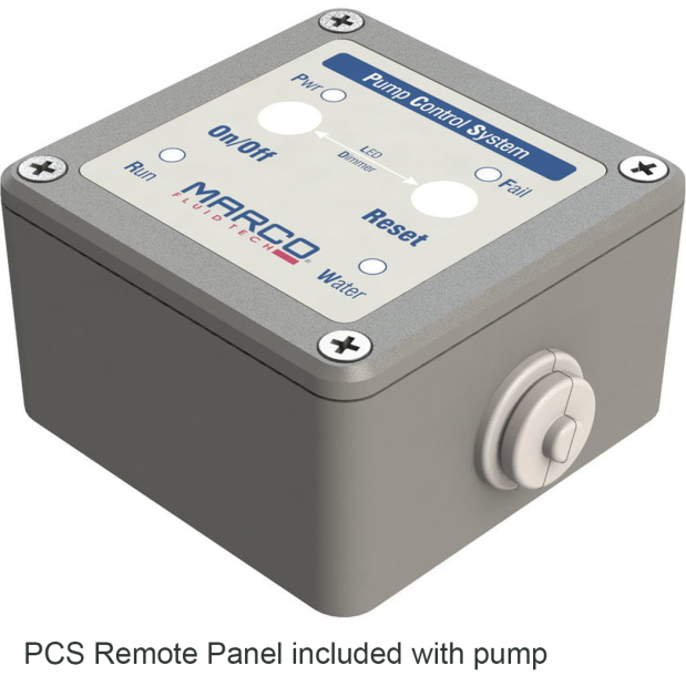 Pump Control System Remote Panel of Marco from Mate USA UP14/E Variable Speed Water Pressure Pump - 12 GPM