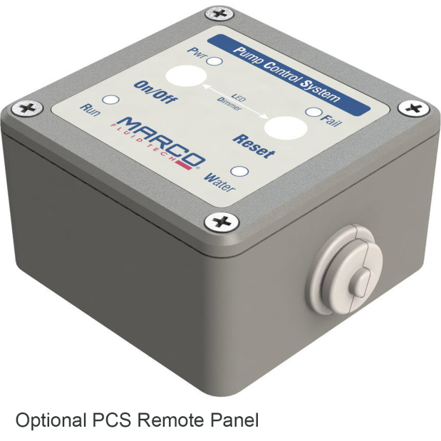 Optional Pump Control System Remote Panel of Marco from Mate USA UP6/E Variable Speed Electronic Controlled Water System Pump - 6.9 GPM