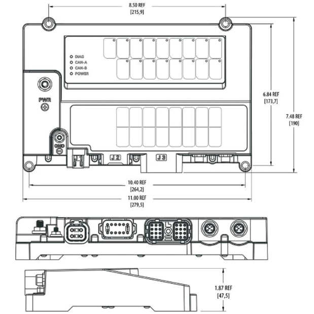 CLMD16 16-Channel DC Load Controller Module