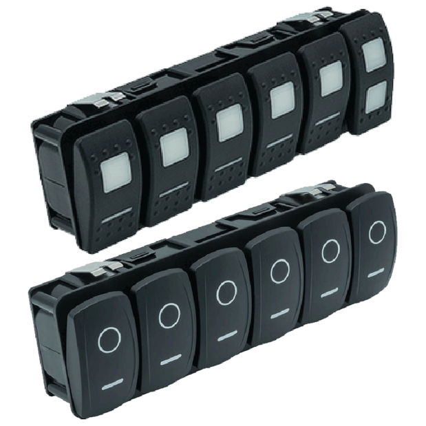 VMM6 - Contura Series Digital Switch Module, 6 Rocker