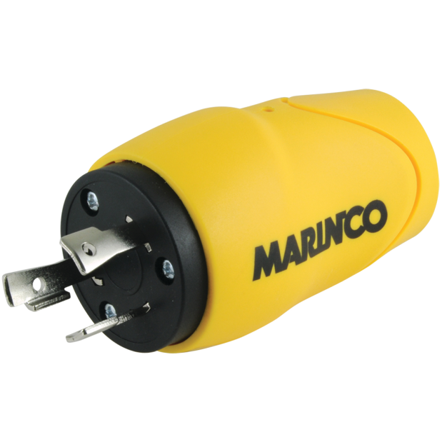 Shore Power Straight Adapters with EEL Styling