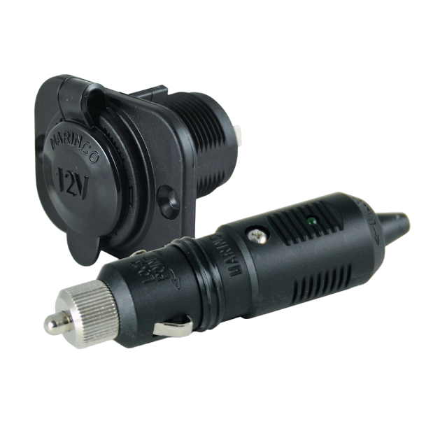 12vpk of Marinco SeaLink 12 Volt Receptacle and Plug Kit