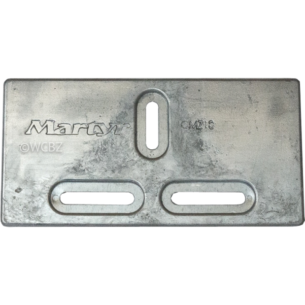 Diver's Dream Bayliner Slotted Plate Anodes - Zinc