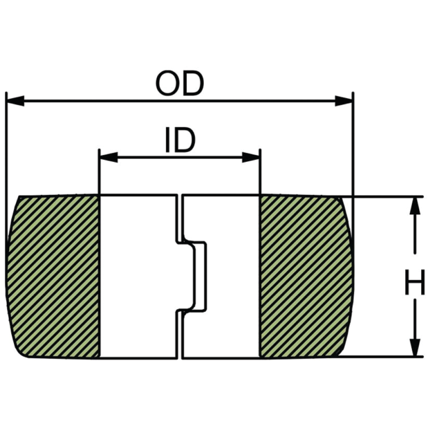 Limited Clearance Collar Anodes - Aluminum