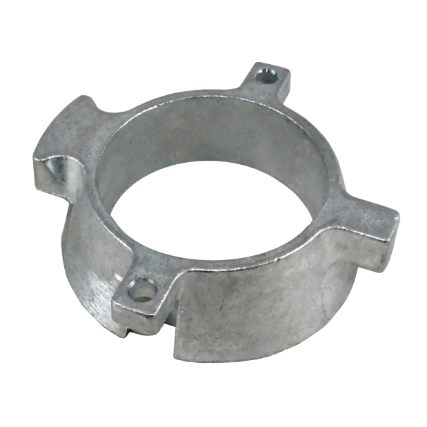 angle view of Martyr Inboard/Outboard Anodes - Zinc - Alpha Bearing Carrier