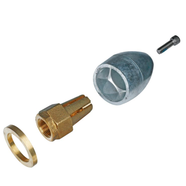 complete of Martyr Propeller Nut Anode