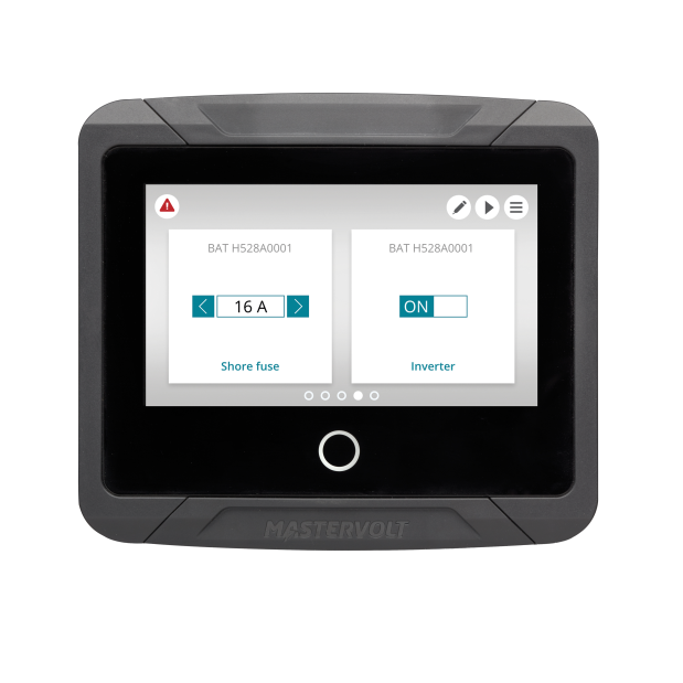 Adjust Parameters Screen of Mastervolt EasyView 5