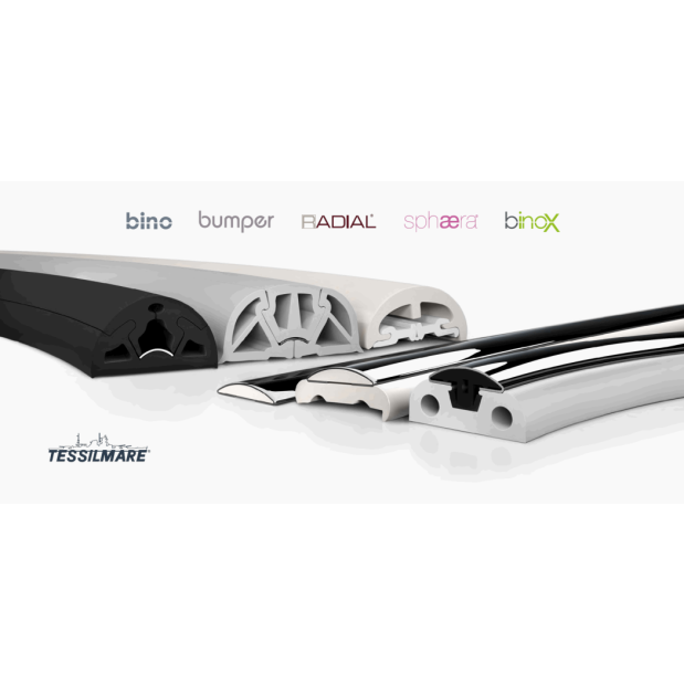 Tessilmare Rub Rail & Bumper Comparison of Tessilmare from Mate USA Bino - Commercial Grade Vessel and Dock Bumper