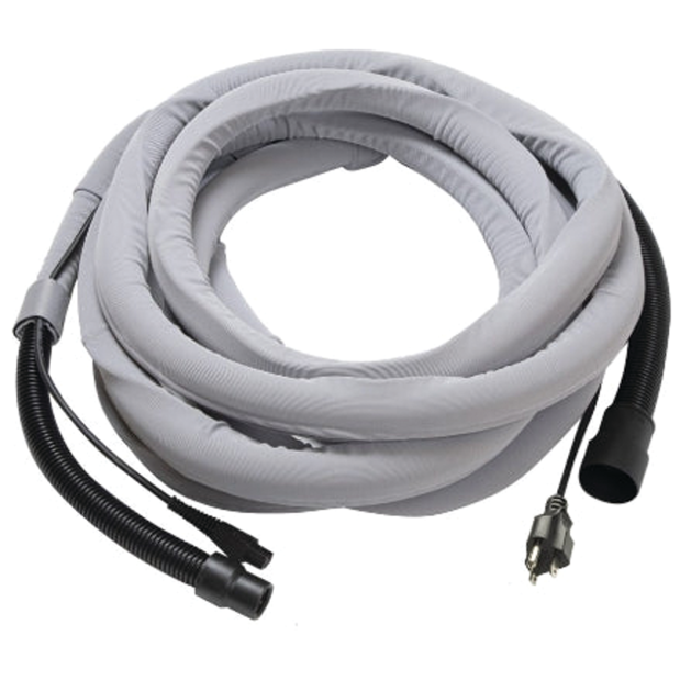 19.7 ft Coaxial Electric Cable/Vacuum Hose & Protective Sleeve