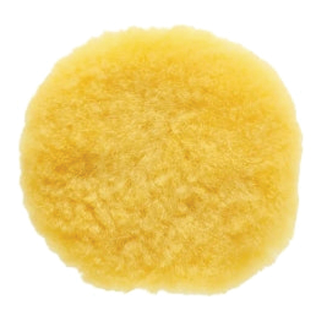 3" Lambswool Pro Yellow Polishing Buff Pads