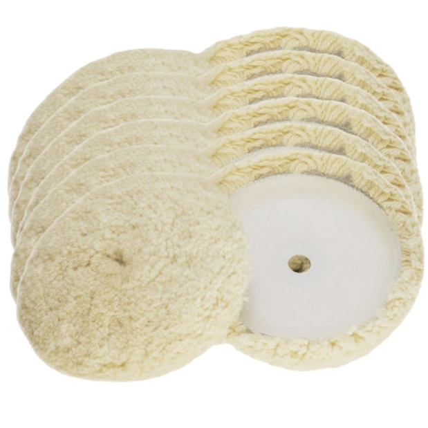 3" Twisted Wool Cutting Buff Pads