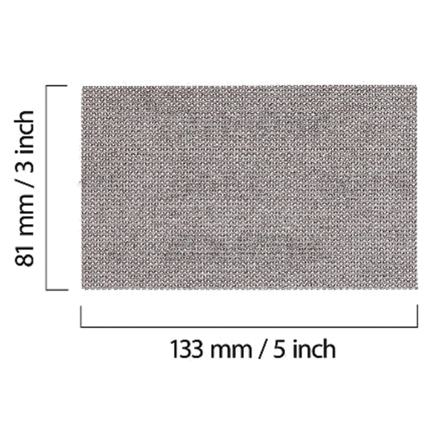 9A Series - Abranet 3 in. x 5 in. Mesh Grip Sheets