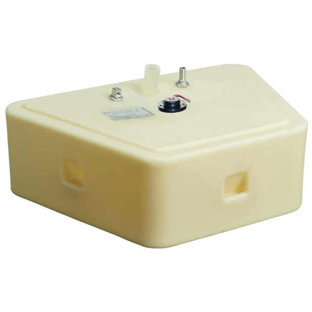 19 Gallon Below Deck Bow Fuel Tank with Top Withdrawal
