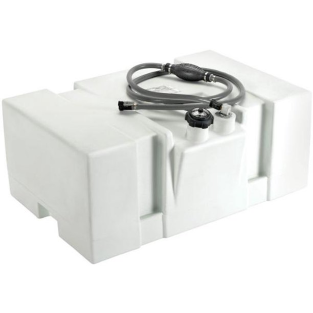 031626 of Moeller 22 Gallon White Topside Fuel Tank