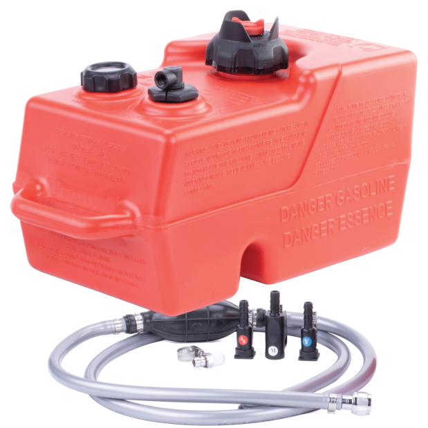 All in One 3 Gal Fuel Tank with Line and Fittings