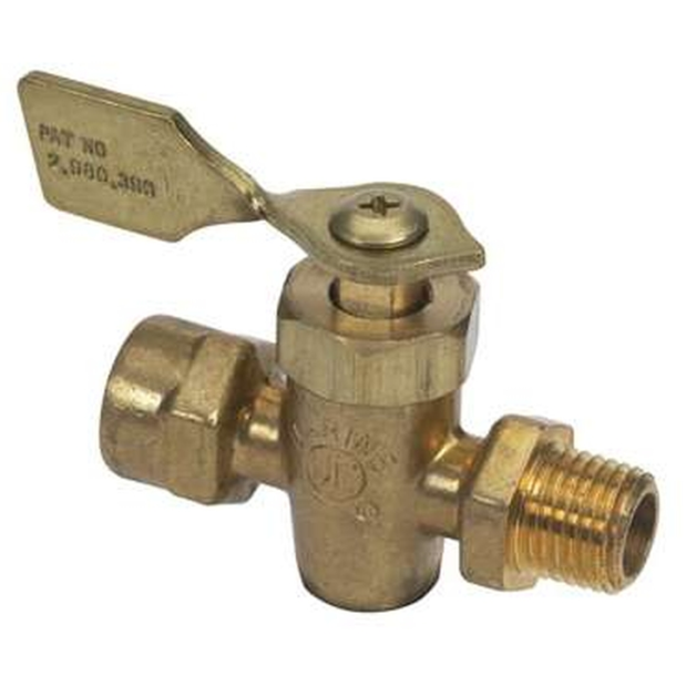 Moeller Fuel Valve - 1/4" NPTF Male / Female Shut-Off