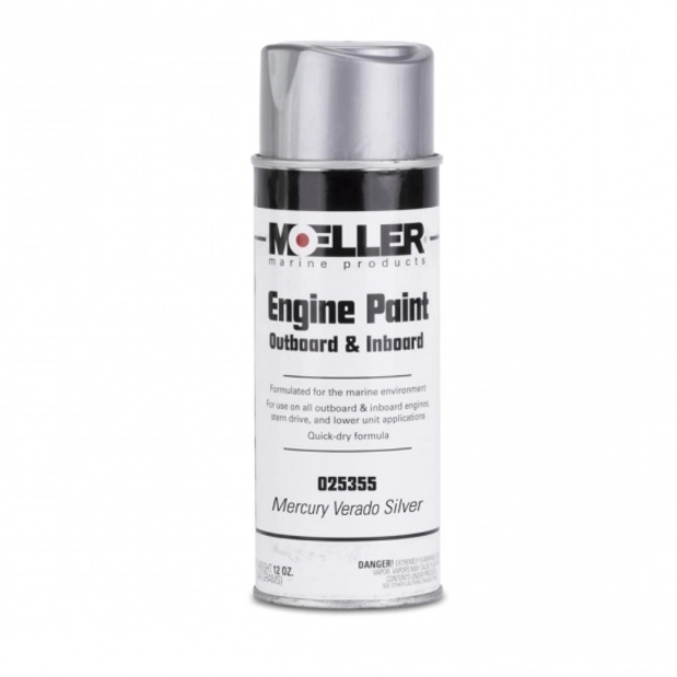 025355 of Moeller Mercury Verado Silver Spray Paint