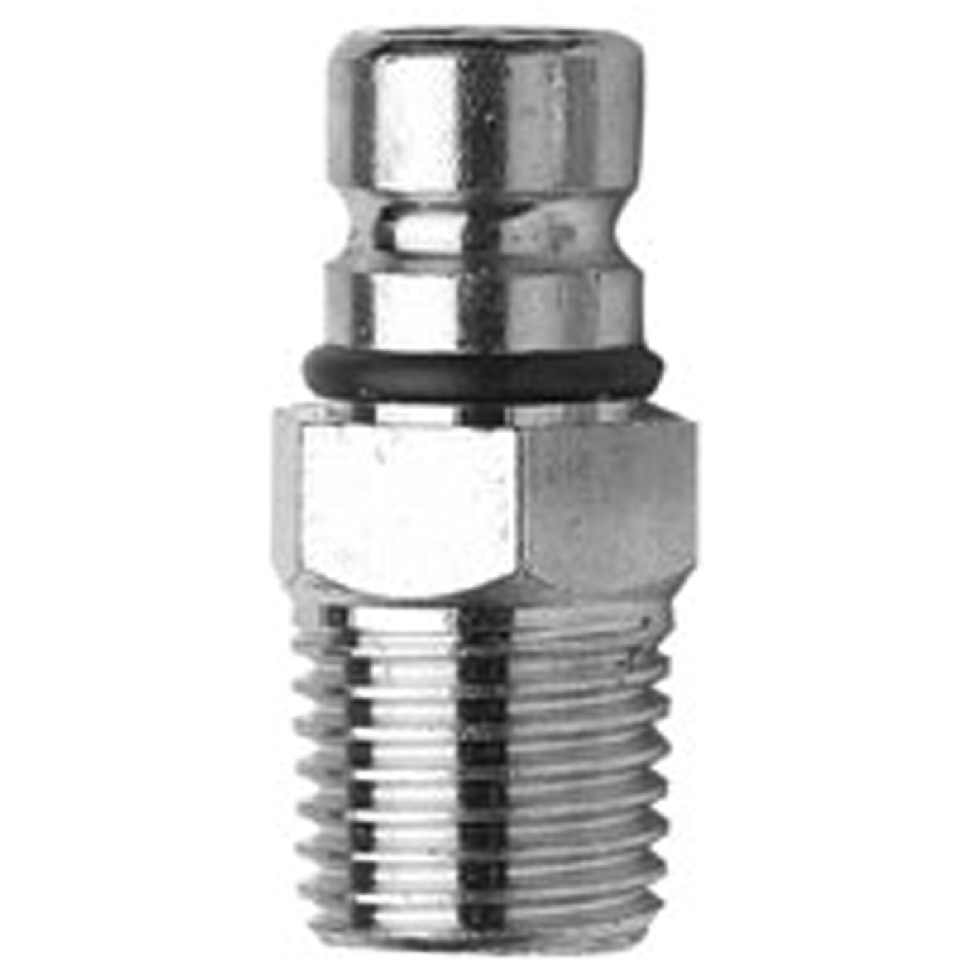 Moeller Suzuki 1/4" NPT Tank x Male Quick Connect Fuel Line Fitting