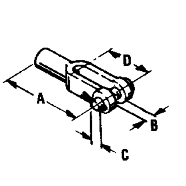 diagram of Morse Controls Clevises - for 30 Series Engine Control Cables