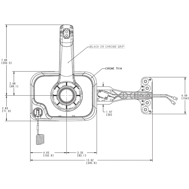 Xtreme Side Mount Control - No Cut Off Switch