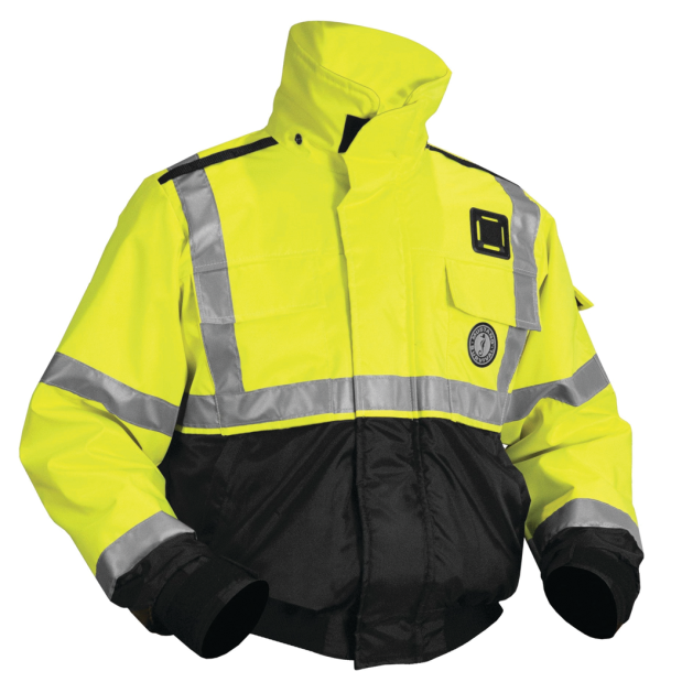 High Visibility Flotation Bomber Jacket