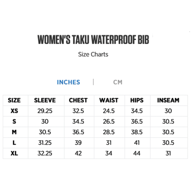 Women's Taku Waterproof Bib
