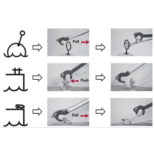 Hook & Moor - Telescoping Boat Mooring Hook
