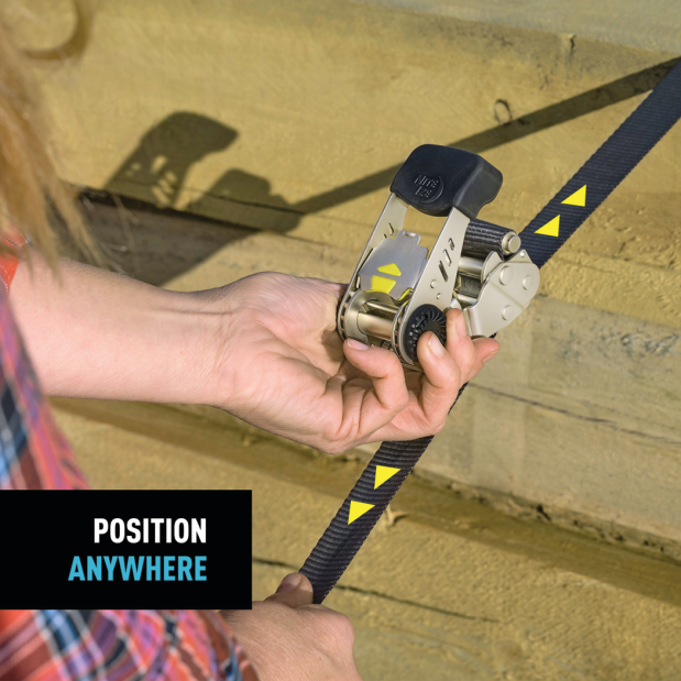 CamJam HookLock Ratchet Strap System