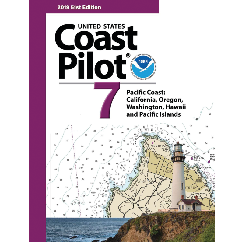 Coast Pilot Books - Pacific Region