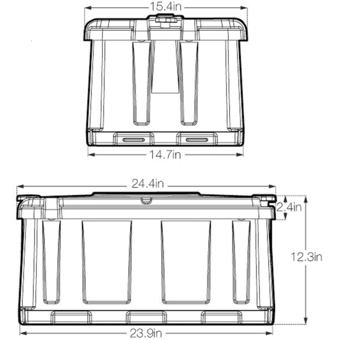 8D Commercial Grade Battery Box