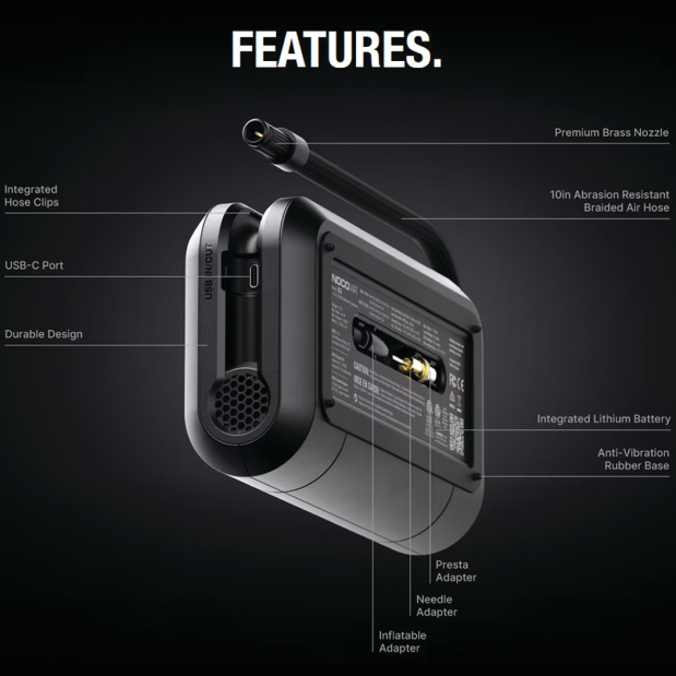AL5 Lithium Portable Air Compressor