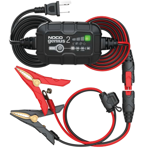 Genius 2 Battery Charger - 2A - 6/12V DC - 40Ah