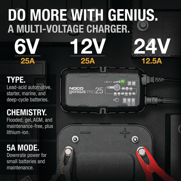 GENIUSPRO Fully-Automatic Professional Smart Charger