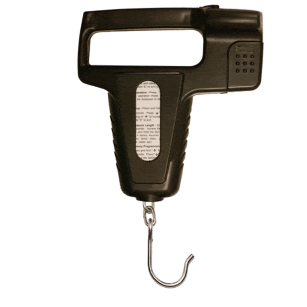 side of Norcross Marine Products Sonic-Laser Digital Fishing Scale SP
