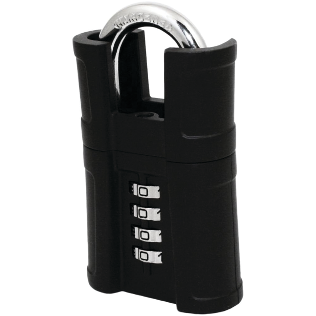 FJM SX-875 Combination Padlock with 1" Shrouded Shackle