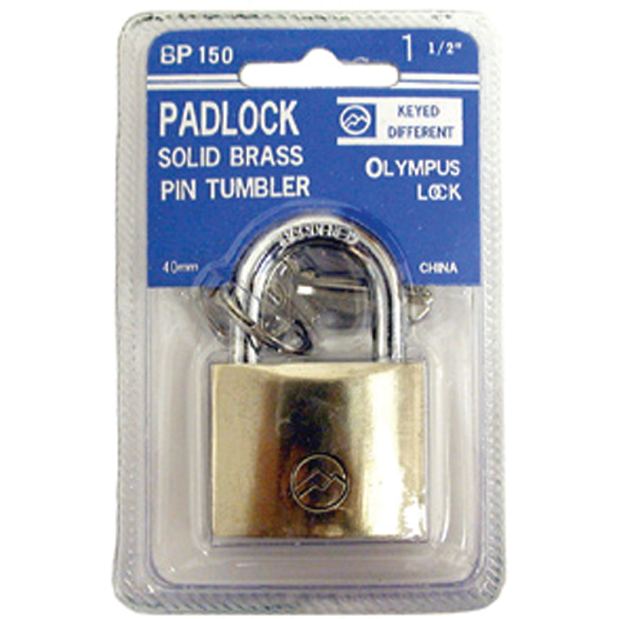 Mountain Series - Brass Padlocks